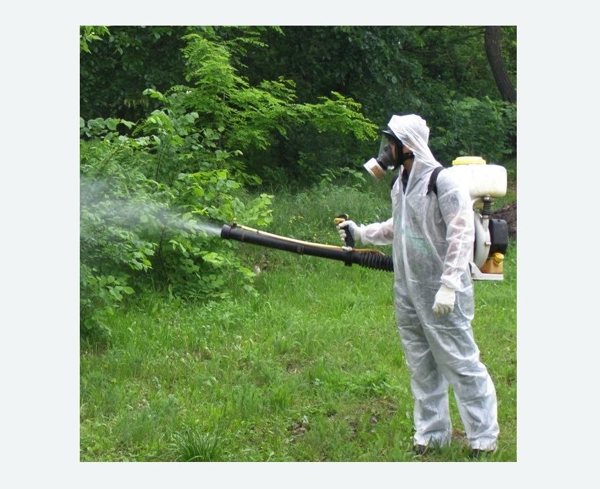 обработка территории от клещей в Донецке